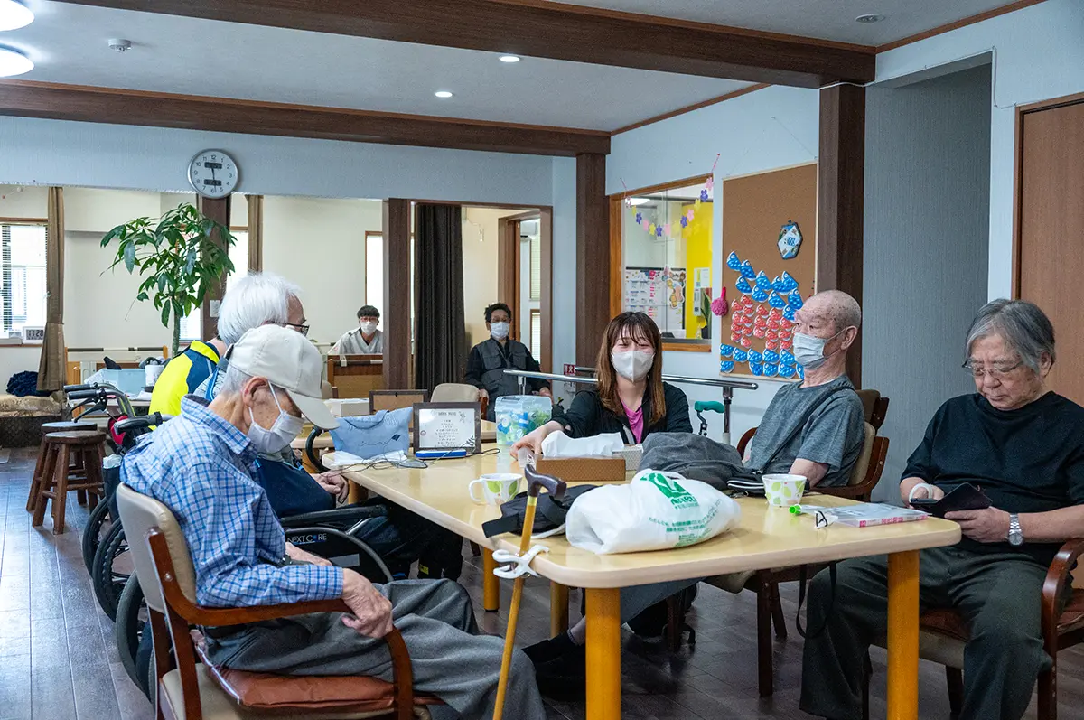 24時間の介護・看護サポートで<br />
安心の暮らし